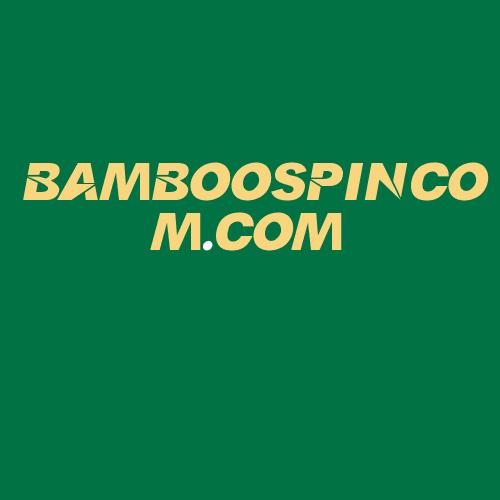 Logo da BAMBOOSPINCOM